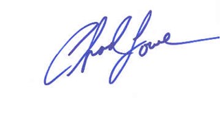 Chad Lowe autograph
