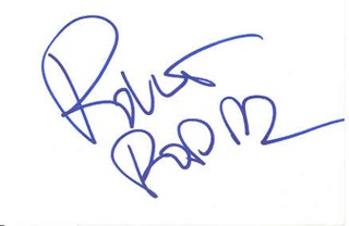 Robert Rodriguez autograph