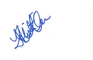 Krista Allen autograph