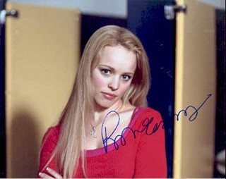 Rachel McAdams autograph