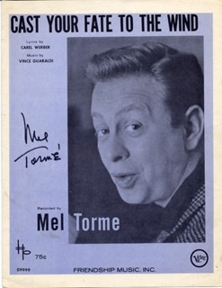 Mel Torme autograph