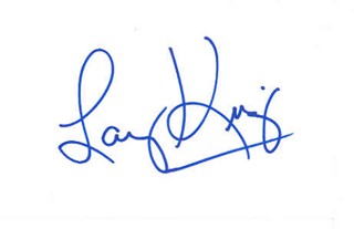 Larry King autograph