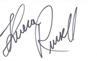 Theresa Russell autograph