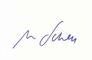 Maximilian Schell autograph