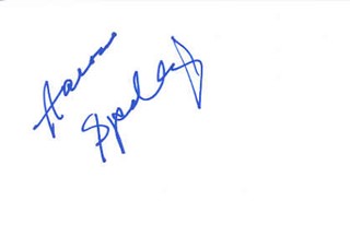 Aaron Spelling autograph