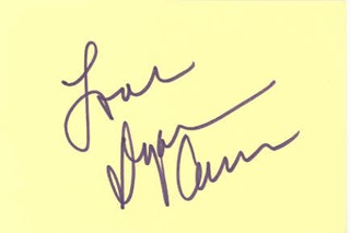 Dyan Cannon autograph