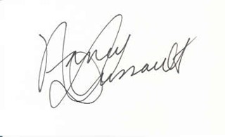 Nancy Dussault autograph