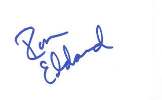 Ron Eldard autograph