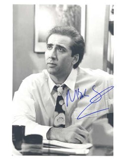 Nicolas Cage autograph