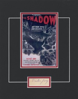 The Shadow autograph