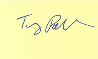 Tracy Pollan autograph