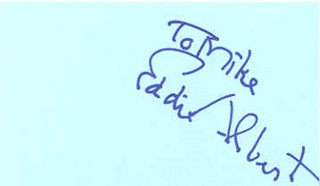 Eddie Albert autograph