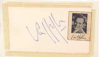 Van Heflin autograph