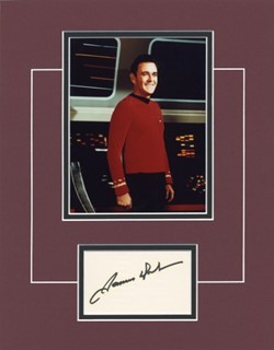 James Doohan as Scotty autograph