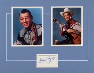 Roy Rogers autograph