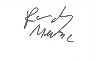 Randy Meisner autograph
