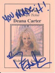 Deana Carter autograph