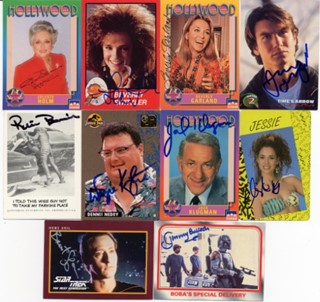 Signed Trading Card Collection autograph