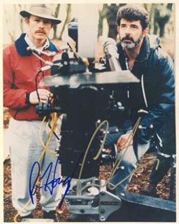 Ron Howard & George Lucas autograph