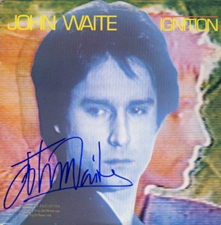 John Waite autograph