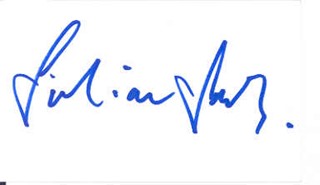 Julian Sands autograph