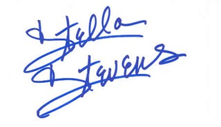 Stella Stevens autograph