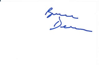 Bruce Dern autograph
