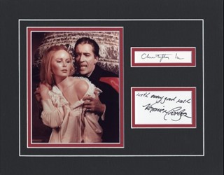 Dracula Has Risen From The Grave autograph