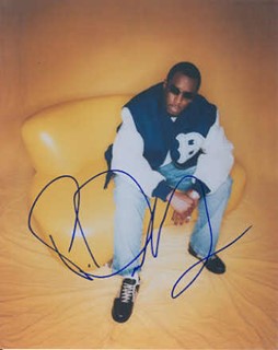 P. Diddy autograph