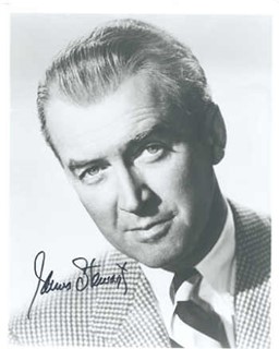 James Stewart autograph