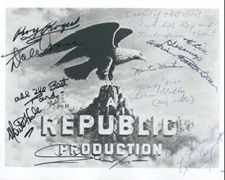 Republic Logo autograph