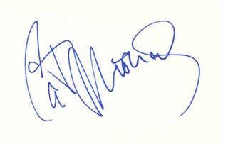Cathy Moriarty autograph