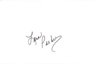 Lara Parker autograph