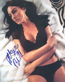 Monica Bellucci autograph