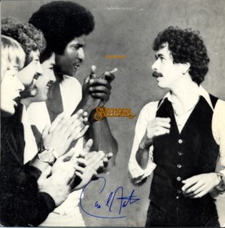 Carlos Santana autograph
