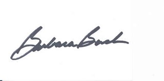 Barbara Bach autograph