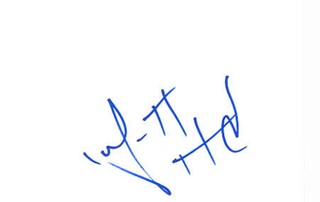 Garrett Hedlund autograph