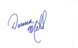 Donna Mills autograph