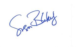 Susan Blakely autograph