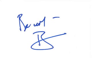 Ben Stein autograph