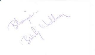 Beverly Washburn autograph