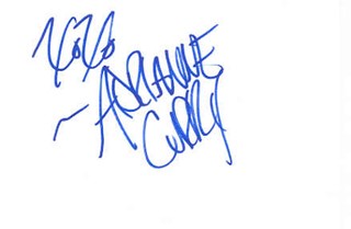 Adrianne Curry autograph