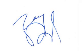 Zooey Deschanel autograph