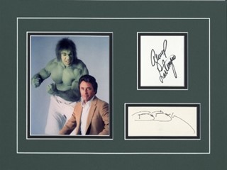 The Incredible Hulk autograph