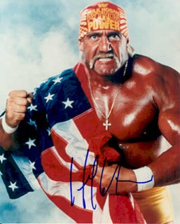 Hulk Hogan autograph