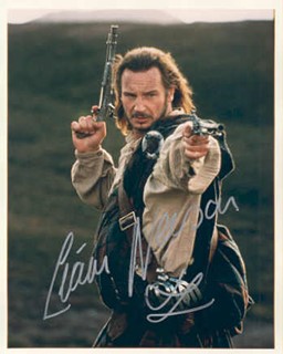 Liam Neeson autograph