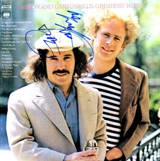 Simon and Garfunkel autograph