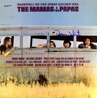 The Mamas and The Papas autograph
