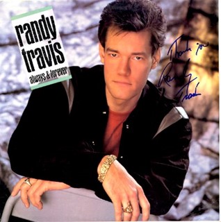 Randy Travis autograph