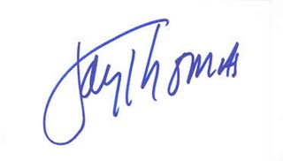 Jay Thomas autograph